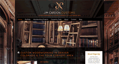Desktop Screenshot of jimcardoncustoms.com